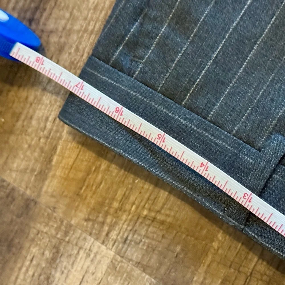 Jos. A. Bank Charcoal Pinstripe Suit (with Pants)